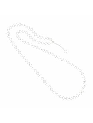 COLLANA LUNGA MAMAN ARGENTATA COLLANA LUNGA MAMAN ARGENTATA