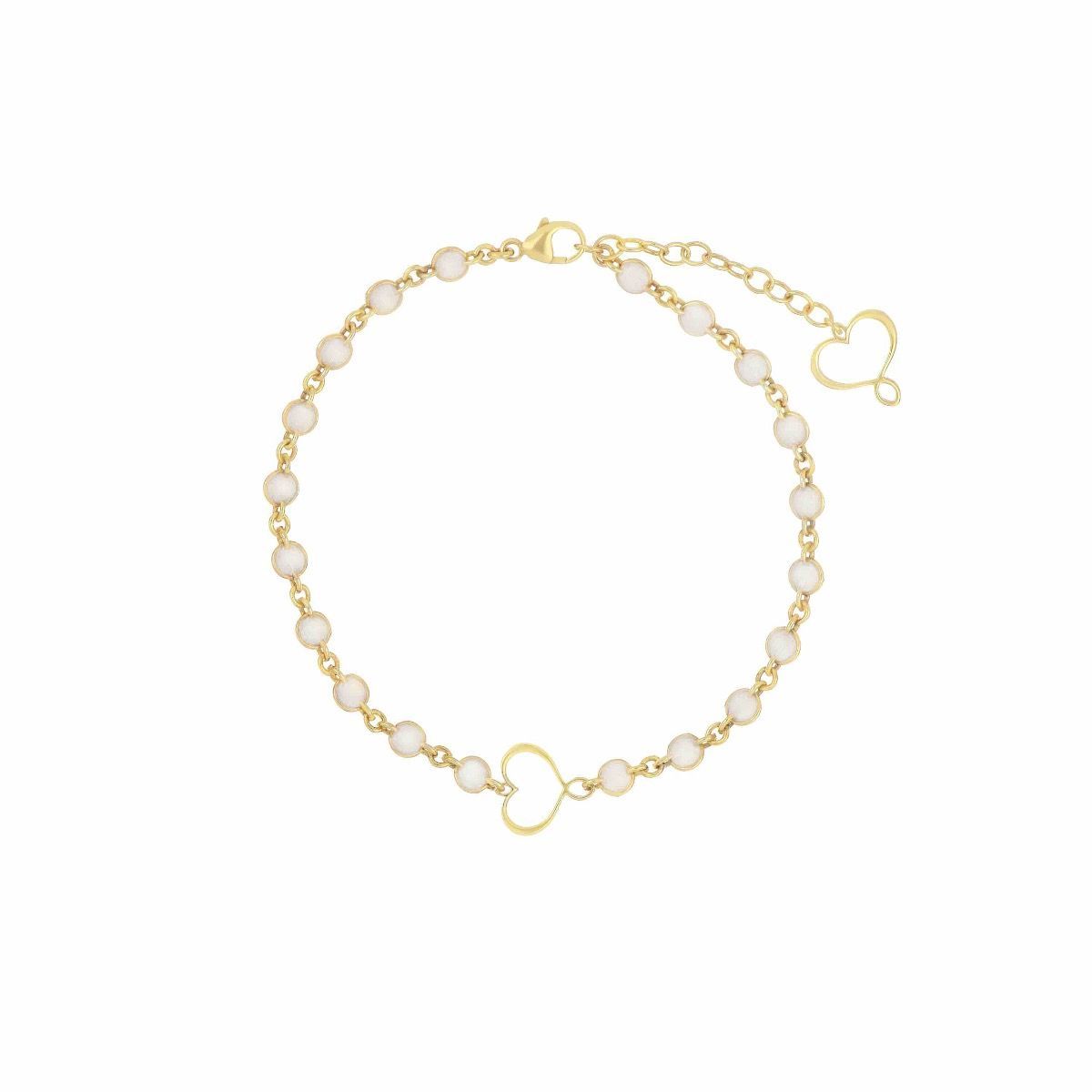 BRACCIALE M&amp;S SMALTO PERLATO
