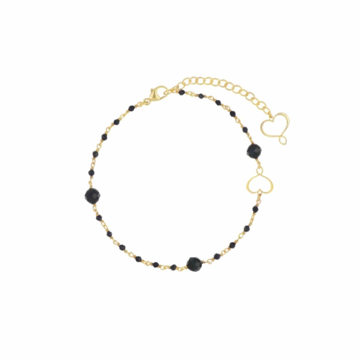 BRACCIALE ROSARIO SPINELLO NERO