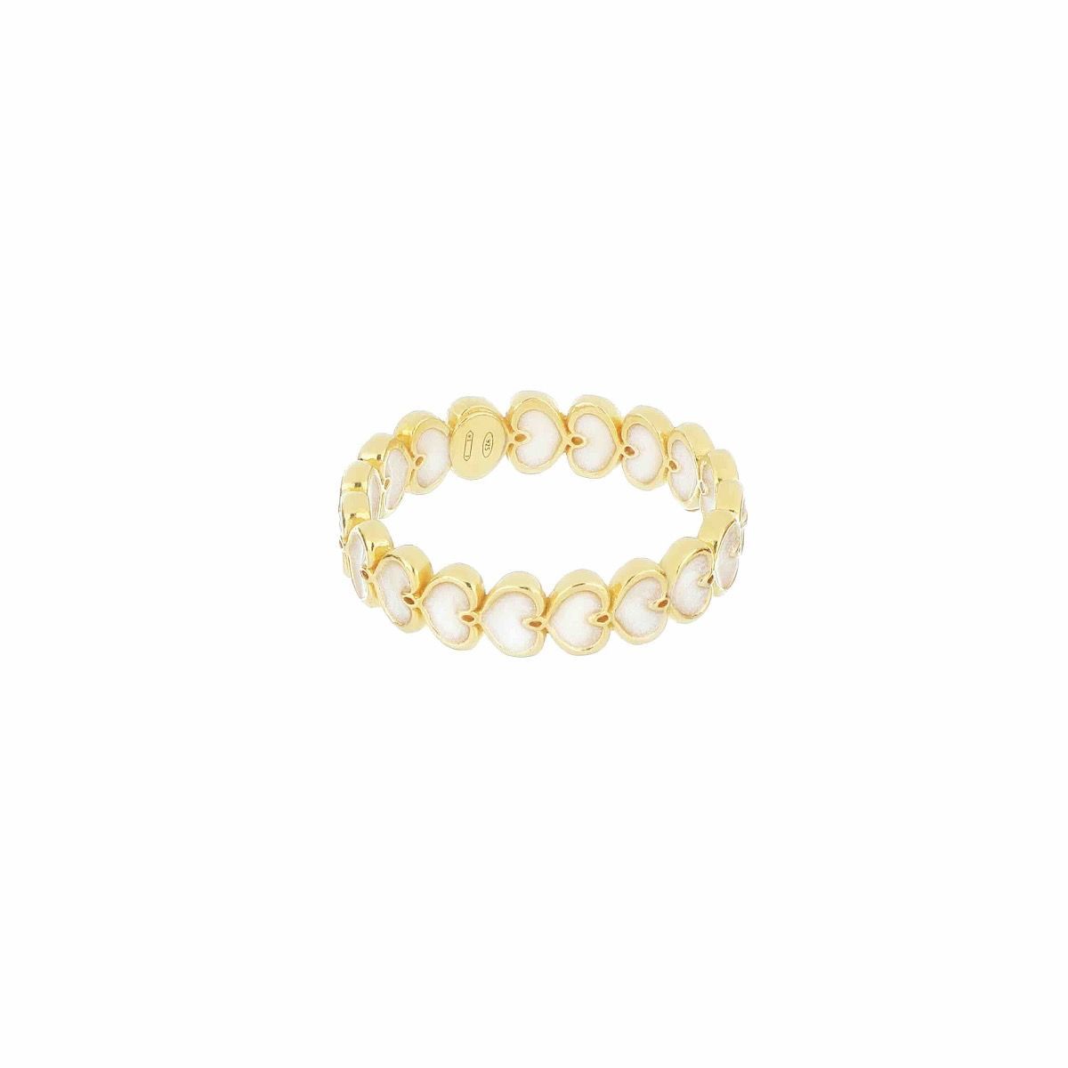 ANELLO YOU SMALTO PERLATO
