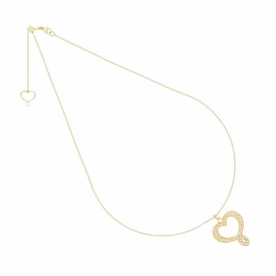 GIROCOLLO CUORE TRAMATO GIALLO PICCOLO GIROCOLLO CUORE TRAMATO GIALLO PICCOLO