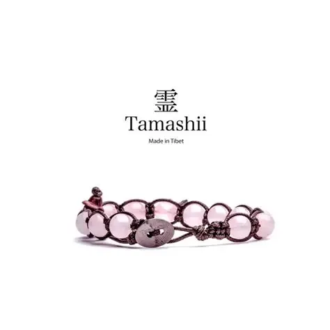 Bracciale Quarzo Rosa