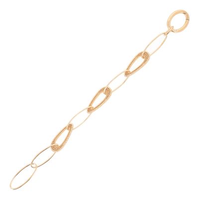 Bracciale "Pixel" in argento rosato