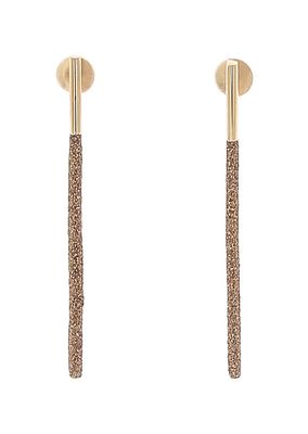 Orecchini Fiammifero dorati