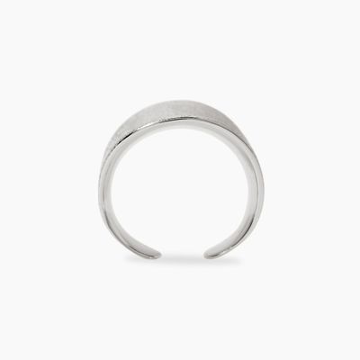 Anello regolabile in argento bulinato AMAZING