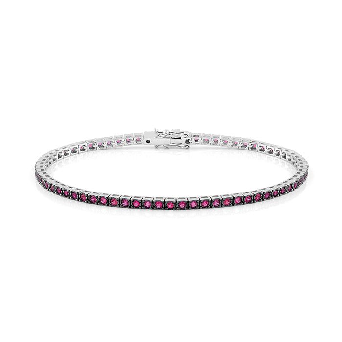 Bracciale Tennis rubini