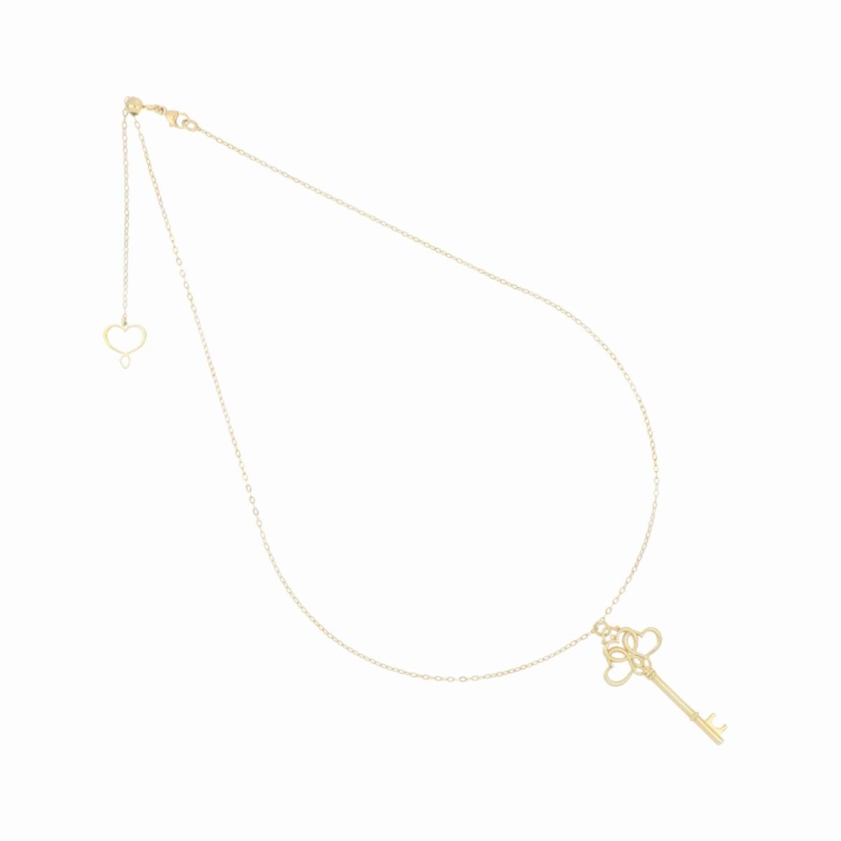 Collane chiave in argento dorato Collane chiave in argento dorato