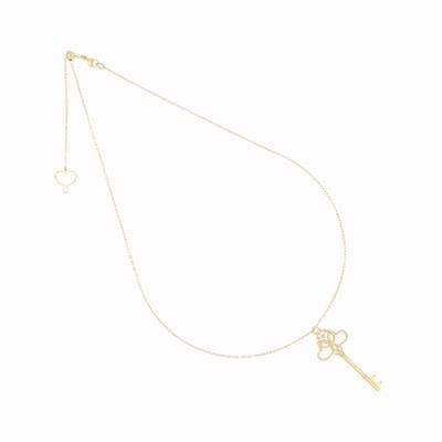 Collane chiave in argento dorato Collane chiave in argento dorato