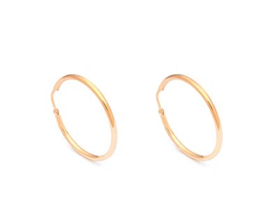 Orecchini Essential GRANDI Dorati Orecchini Essential GRANDI Dorati