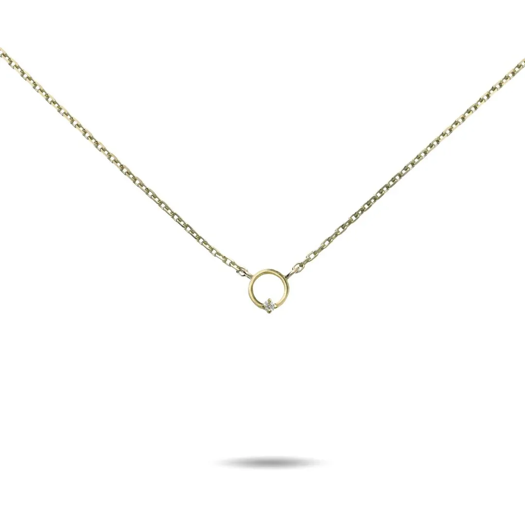 Collana Filodamore Cerchio oro giallo ø 6mm