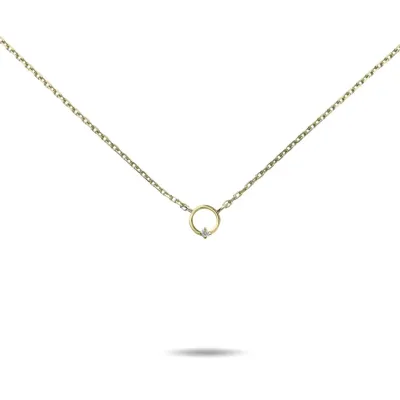 Collana Filodamore Cerchio oro giallo ø 6mm Collana Filodamore Cerchio oro giallo ø 6mm