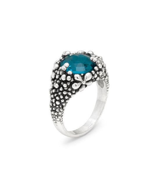Anello blue ivy grande Anello blue ivy grande