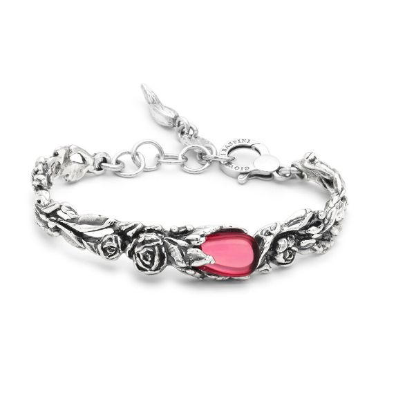 Bracciale goccia peonie