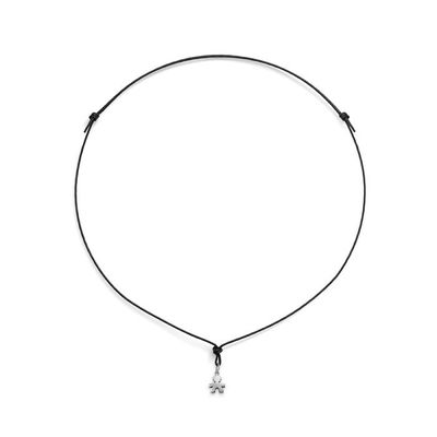 Ciondolo I Tesorini Mini con sagoma bimbo in oro bianco Ciondolo I Tesorini Mini con sagoma bimbo in oro bianco