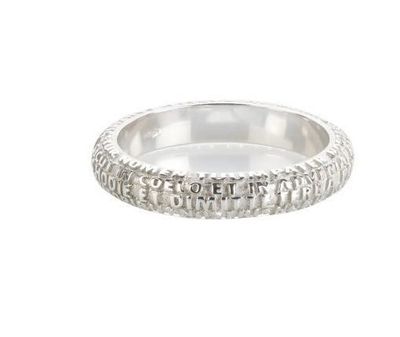 Anello FEDE in oro bianco 9 kt Anello FEDE in oro bianco 9 kt