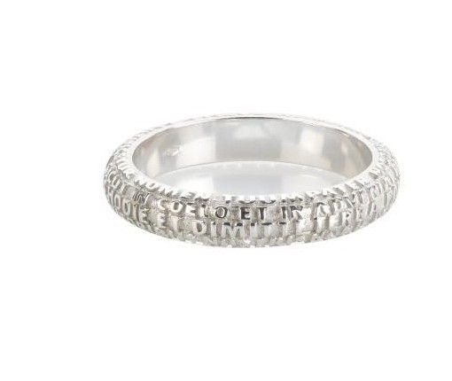 Anello FEDE in oro bianco 9 kt Anello FEDE in oro bianco 9 kt, Misura: 14