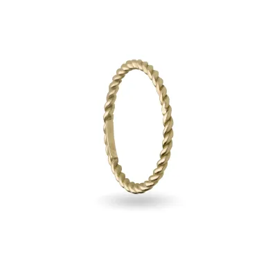 ANELLO Filodamore intrecciato oro GIALLO 9 kt ANELLO Filodamore intrecciato oro GIALLO 9 kt
