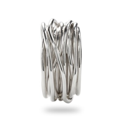 ANELLO FILODELLAVITA CLASSIC, 13 FILI IN ARGENTO 925