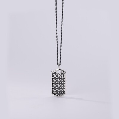 COLLANA PIASTRA A ROMBI COLLANA PIASTRA A ROMBI