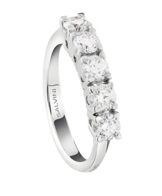 Anello "Battito" 5 diamanti