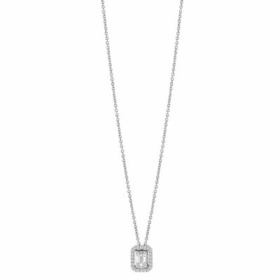 Girocollo "Magia" in oro bianco 18 kt