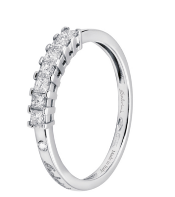 Anello 7 diamanti Princess Anello 7 diamanti Princess