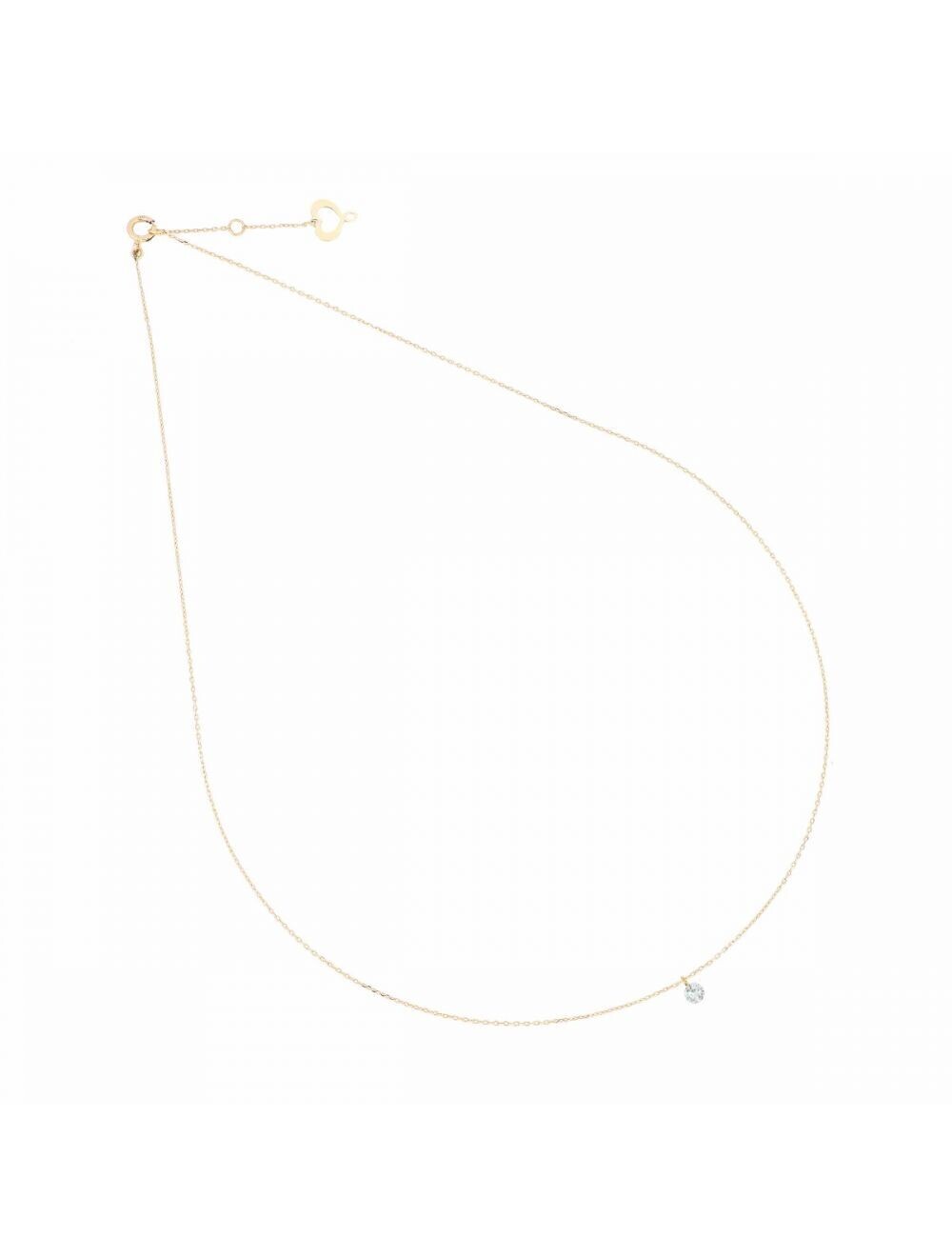 GIROCOLLO DIAMANTE NUDO 0,10 CT