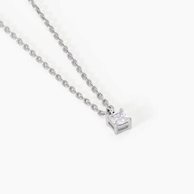 Collana in argento con punto luce PUNTO DI VISTA