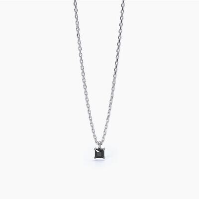 Collana uomo in argento con pendente PUNTO DI VISTA Collana uomo in argento con pendente PUNTO DI VISTA