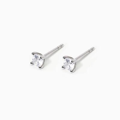 Orecchini in argento con punti luce SHINY