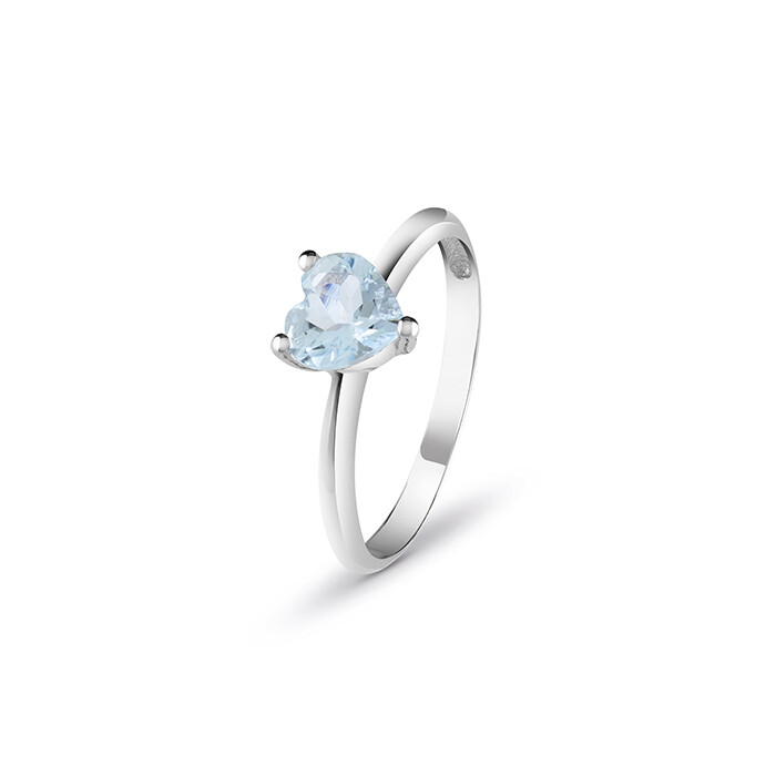 Anello con Acquamarina