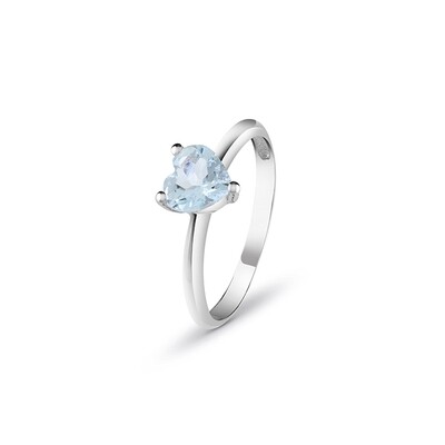 Anello con Acquamarina
