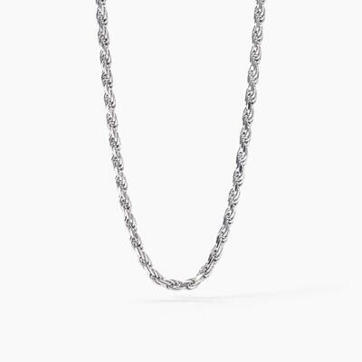 Collana in argento con catena corda EVERY DAY Collana in argento con catena corda EVERY DAY