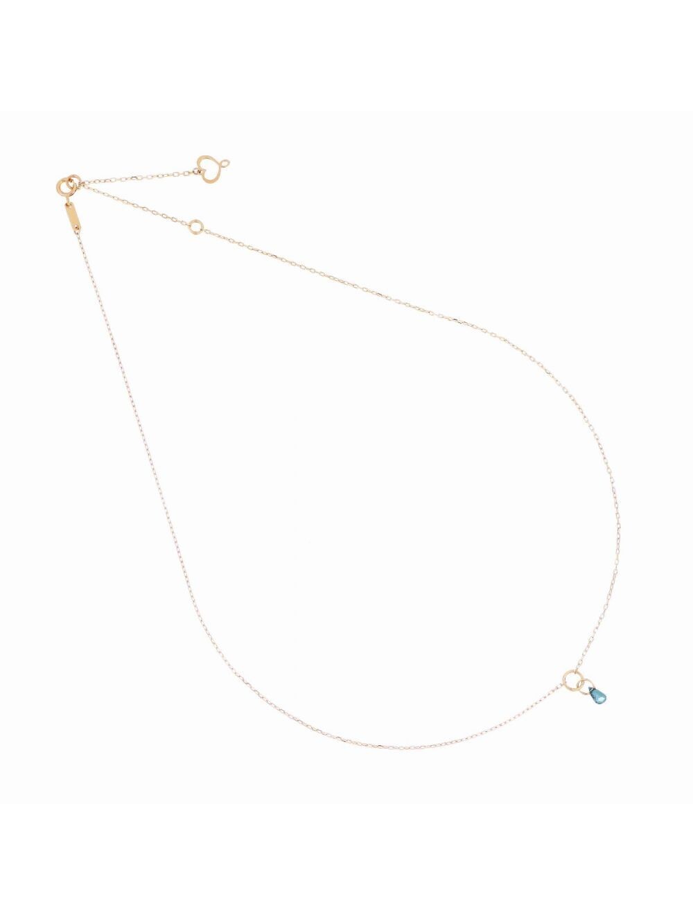 GIROCOLLO 18KT DROPS ZAFFIRO BLU