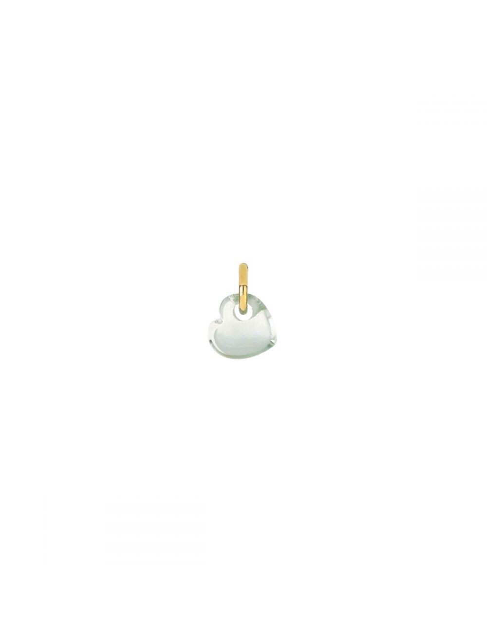 CUORE 18KT BATTITO PRASIOLITE CUORE 18KT BATTITO PRASIOLITE