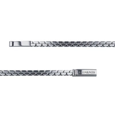 Base Collier in argento bianco