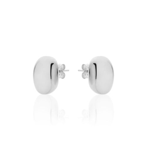 Orecchini in argento medi Boule