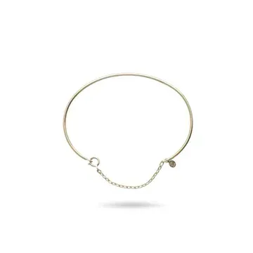 BRACCIALE FILO D'AMORE SPESSO IN ORO GIALLO 9kt