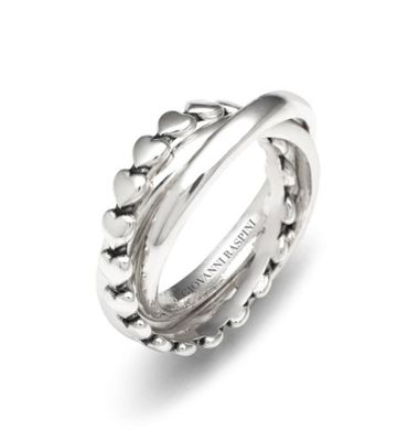 anello triplo cuori