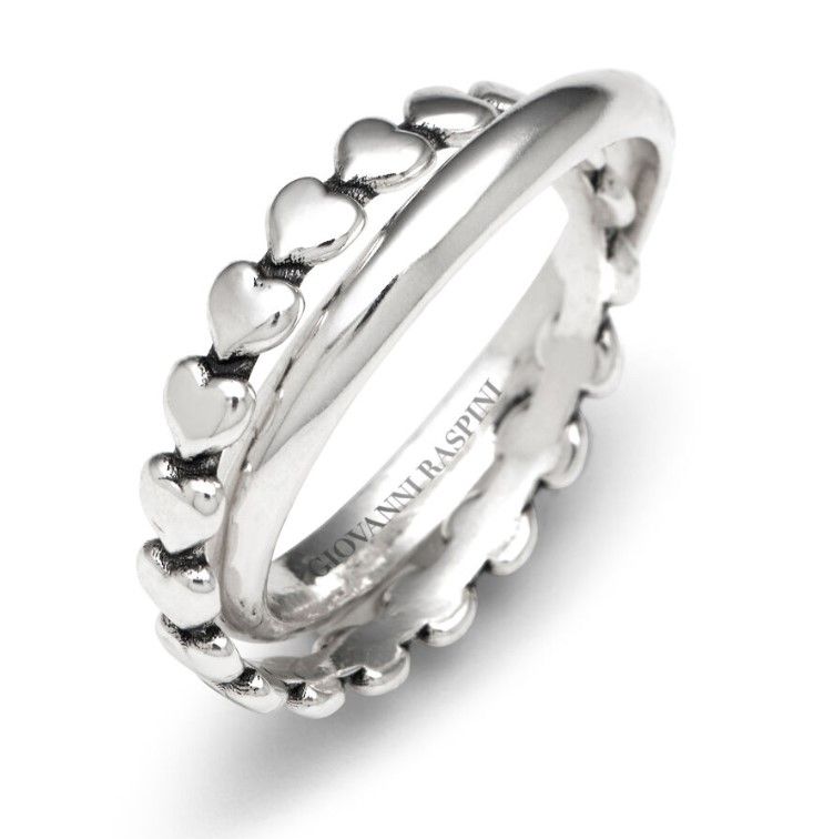 anello doppio cuori