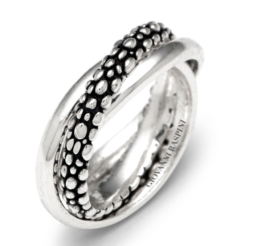 anello triplo perlage