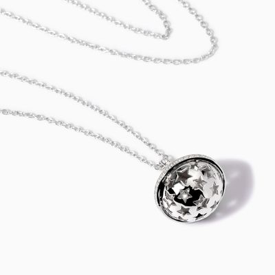 Collana in argento con ciondolo Chiama Angeli Made with Love