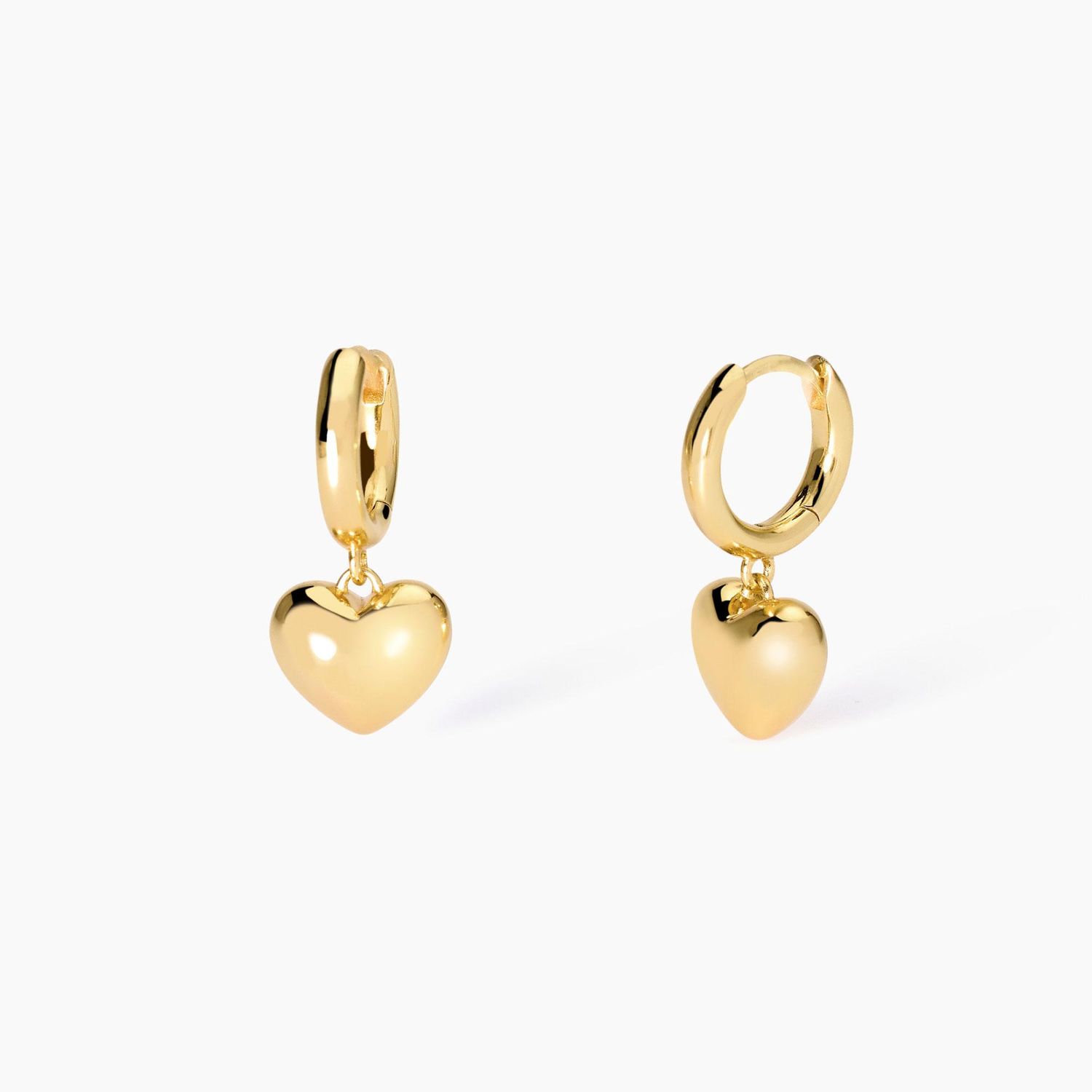 Orecchini placcato oro con cuore Feeling Orecchini placcato oro con cuore Feeling