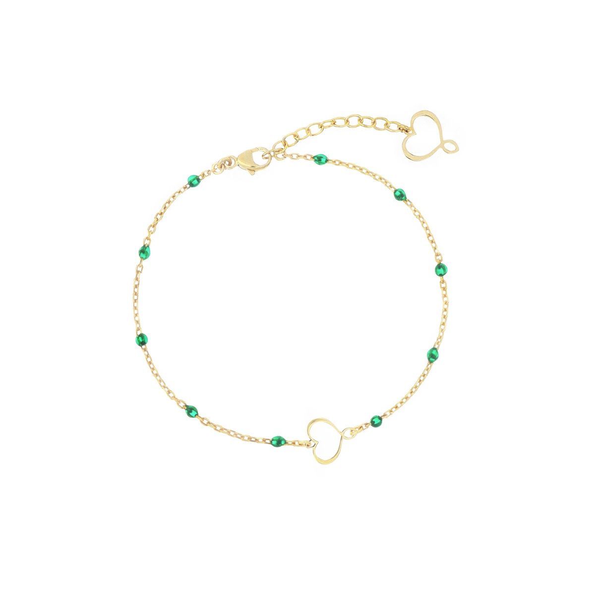 BRACCIALE MAMAN ET SOPHIE SMALTO VERDE BRACCIALE MAMAN ET SOPHIE SMALTO VERDE