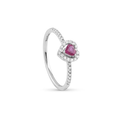 Anello "MINI DORA" rubino