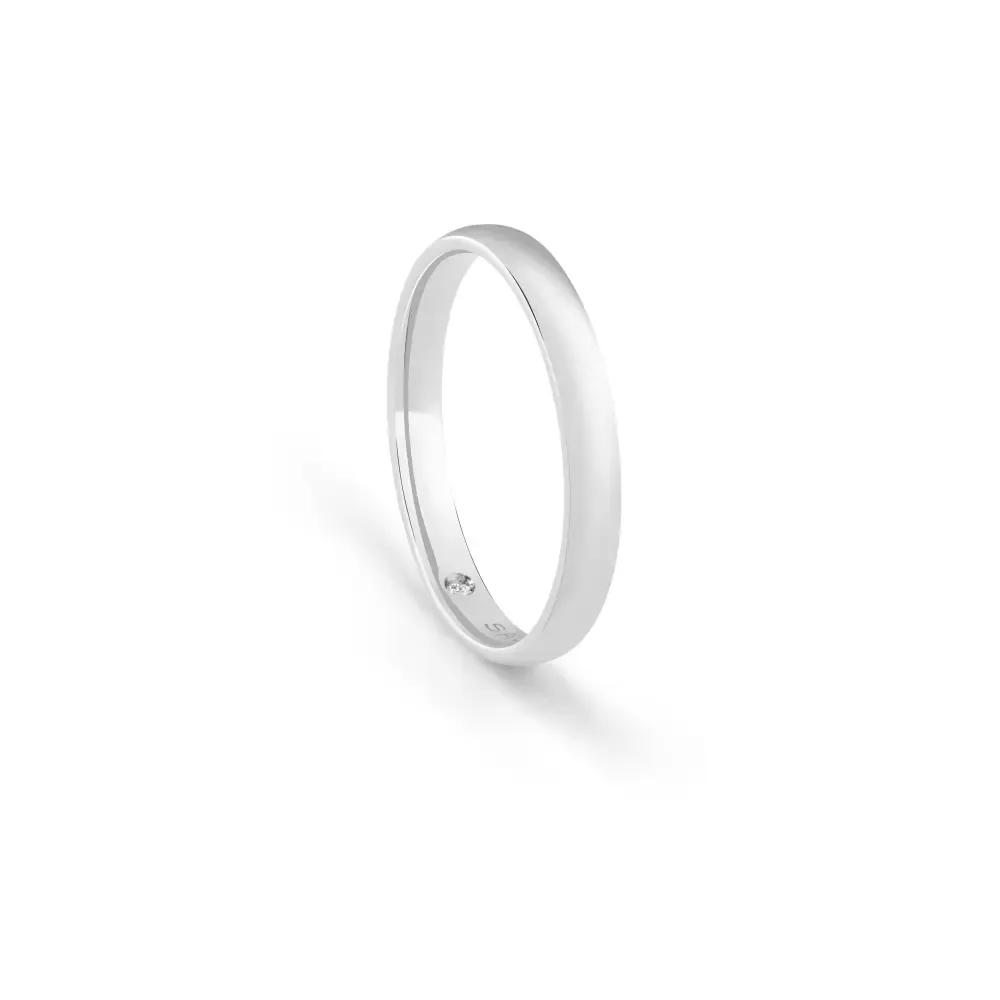 "Essenza" FEDE ORO BIANCO