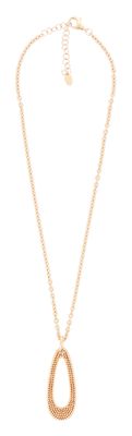 Collana "Pixel" in argento dorato Collana "Pixel" in argento dorato
