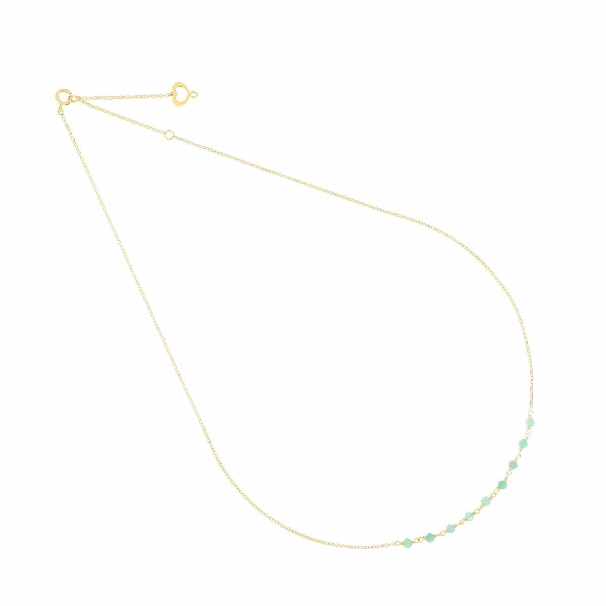 GIROCOLLO 18KT GEMME SMERALDI GIROCOLLO 18KT GEMME SMERALDI