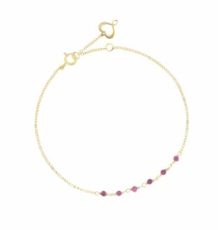 BRACCIALE 18KT GEMME RUBINI BRACCIALE 18KT GEMME RUBINI
