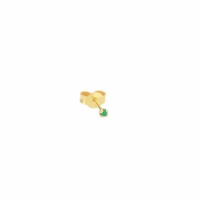 ORECCHINO 18KT PUNTO LUCE GEMMA DI SMERALDO ORECCHINO 18KT PUNTO LUCE GEMMA DI SMERALDO